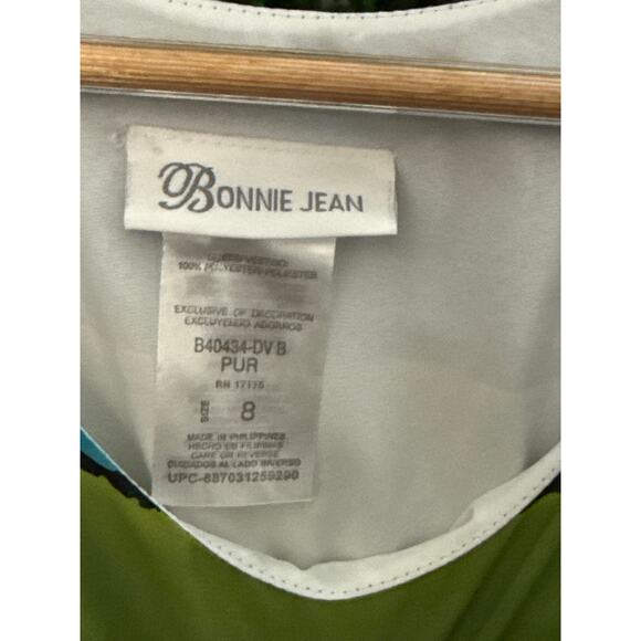 Bonnie Jean, Girls colorful Dress, Size 8 - Picture 4 of 5